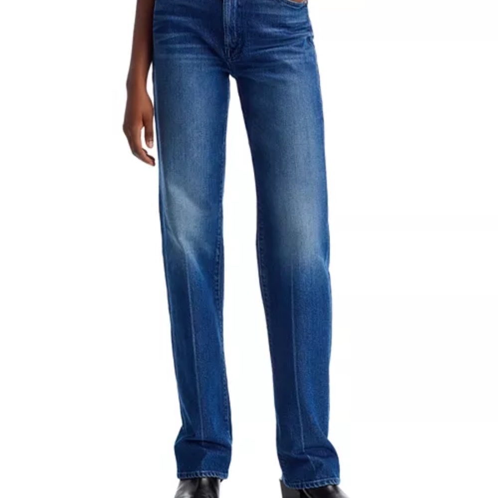 MOTHER
The Rambler Zip Heel High Rise Jeans in Which is Witch